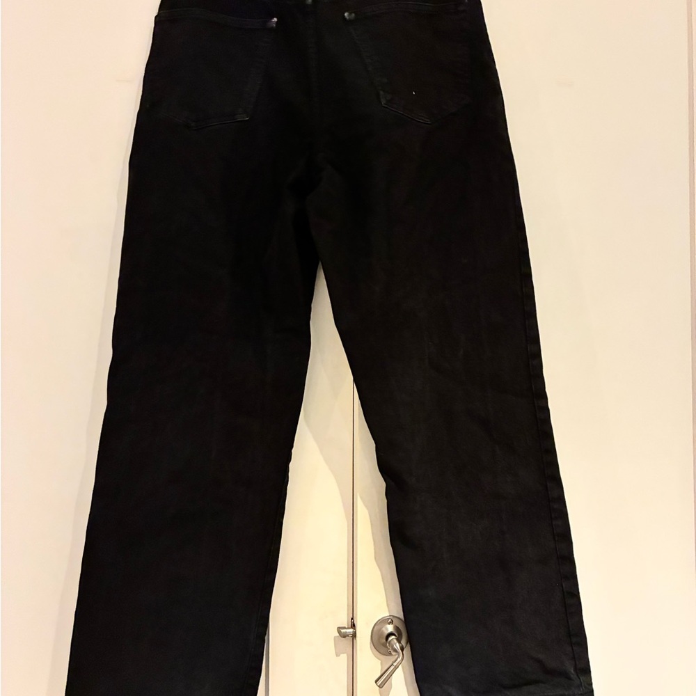 Stussy Men's Relaxed Black Jeans